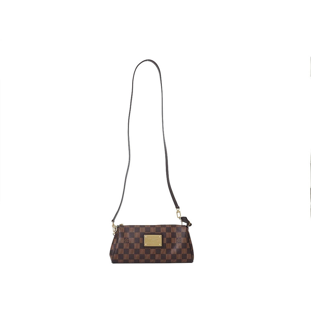 Louis Vuitton Eva Damier Ebene Brown bag shoulder - Picture 2 of 9